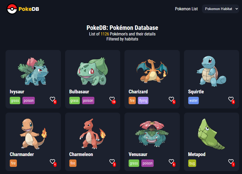 PokeDB